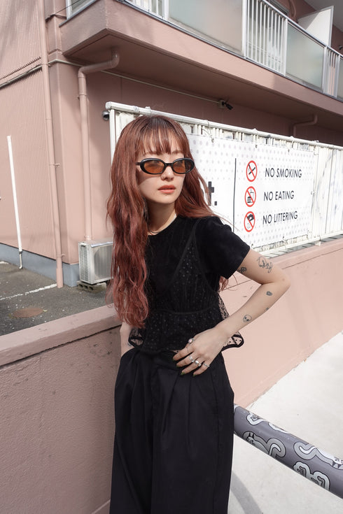 ドットチュールビスチェ